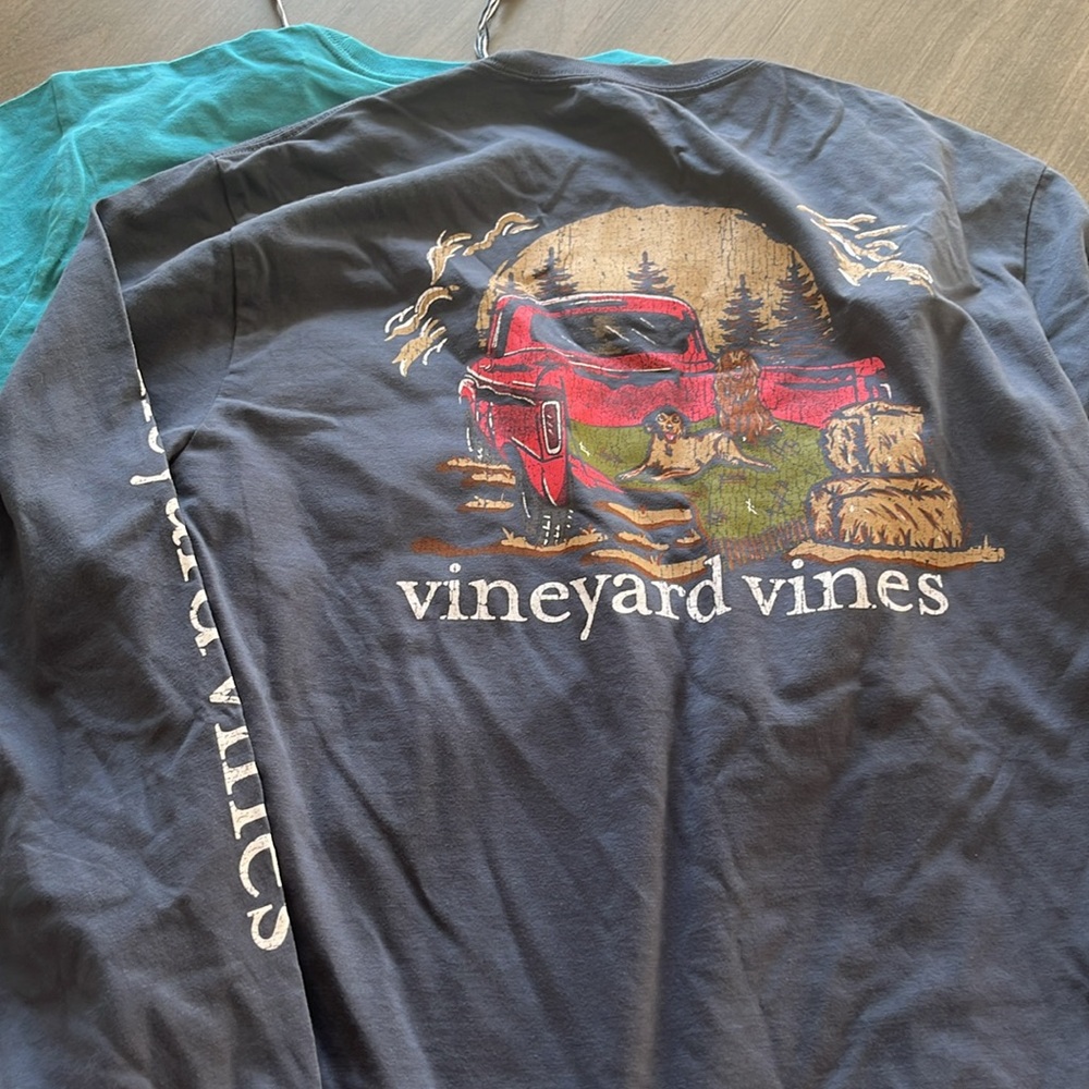 2 NWT Men’s Vinyard Vines Long Sleeve